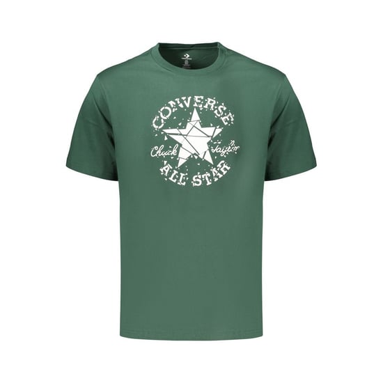 Converse Grünes Baumwoll-Herren-T-Shirt - Image 1