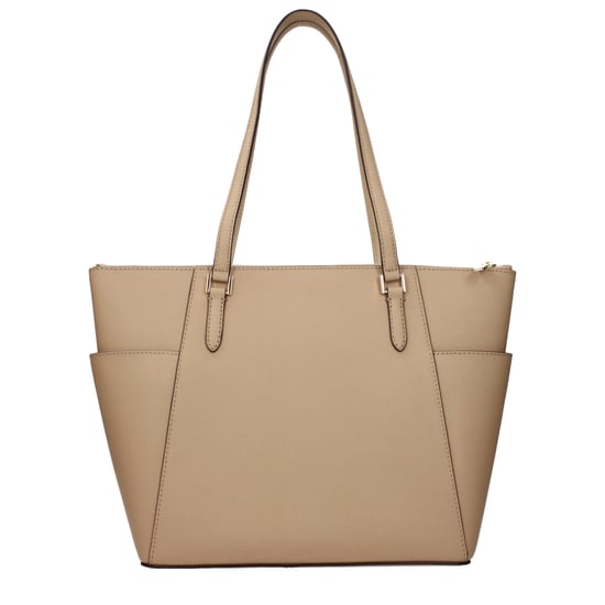 Michael Kors Beiger Leder-Schultertasche - Image 3