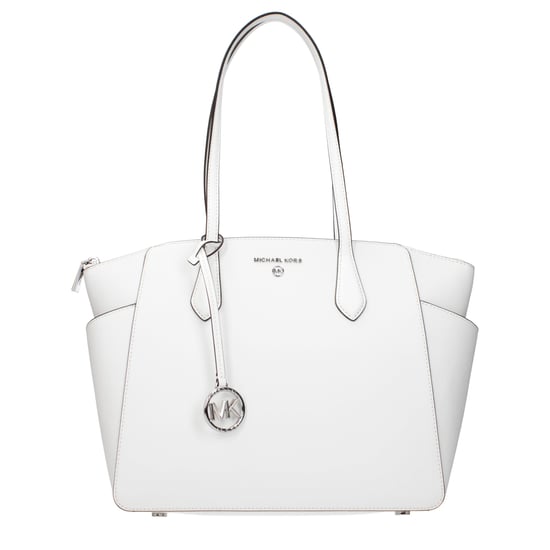 Michael Kors Weiße Leder Schultertasche - Image 1