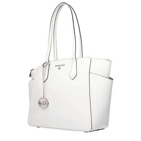 Michael Kors Weiße Leder Schultertasche - Image 2