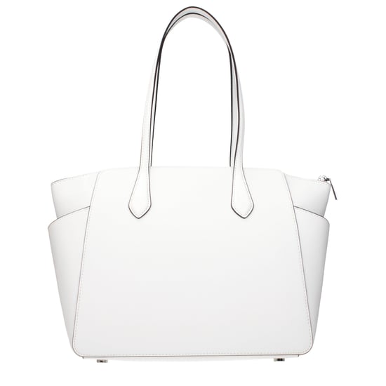 Michael Kors Weiße Leder Schultertasche - Image 3