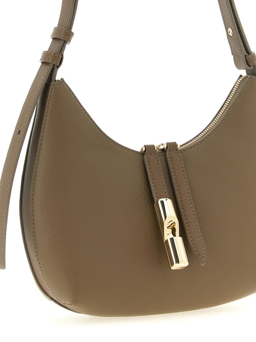 Furla Beige Kalbsleder Schultertasche - Image 3
