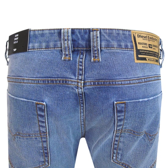 Diesel Safado-x Hellblaue Jeans - Image 6