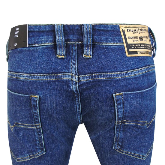 Diesel Safado-x Dunkelblaue Jeans - Image 6