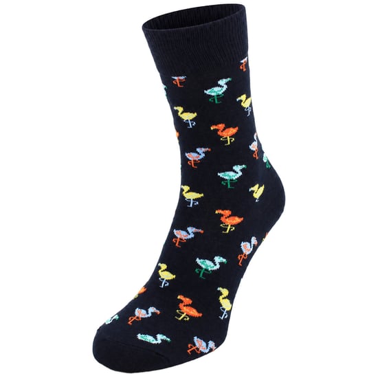 Happy Socks 1-Pack Schwarzer Flamingo - Image 1