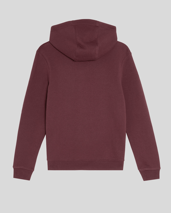 Lyle & Scott Jungen Brush Back Hoodie - Burgunderrot - Image 2