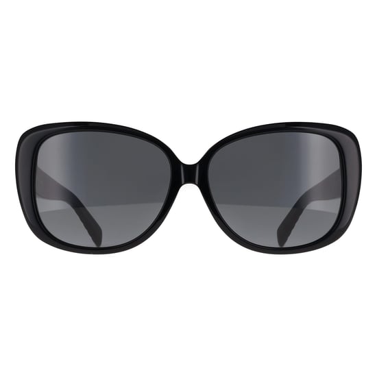 Karen Millen KM5060 001 Sonnenbrille in Schwarz-Rauchgrau - Image 2
