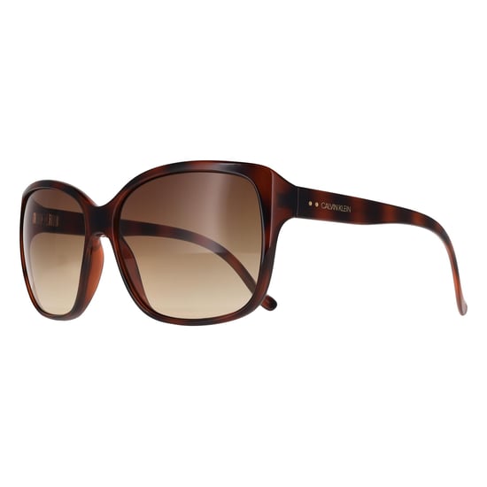 Calvin Klein CK20518SN 235 Sonnenbrille in Havanna-Braun mit Farbverlauf - Image 3