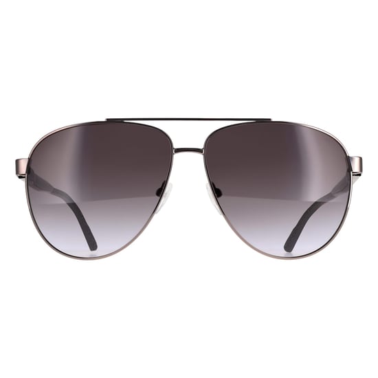 Calvin Klein CK21132S 009 Sonnenbrille in Dunkelgrau-Braun mit Farbverlauf - Image 2