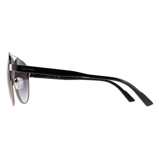 Calvin Klein CK21132S 009 Sonnenbrille in Dunkelgrau-Braun mit Farbverlauf - Image 4