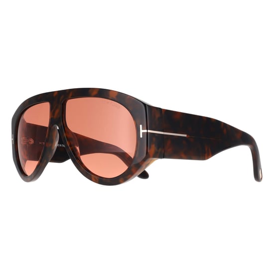 Tom Ford Bronson FT1044 52S Sonnenbrille in Dark Havana und Bordeaux - Image 3