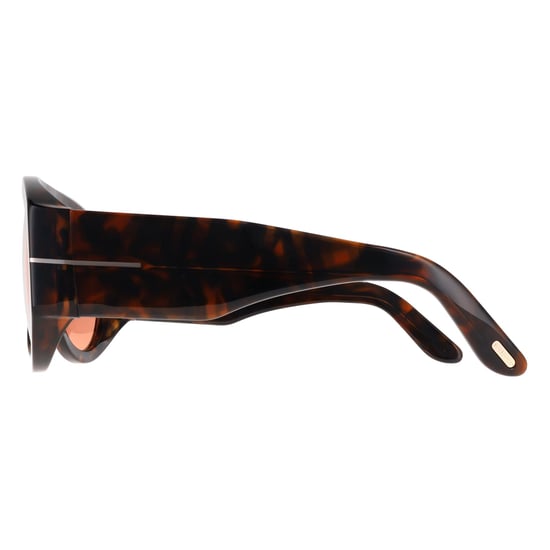 Tom Ford Bronson FT1044 52S Sonnenbrille in Dark Havana und Bordeaux - Image 4