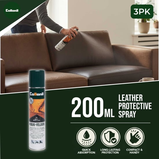 Collonil Nubuk & Mid Brown Velours Spray 200ml Wasserfest & Farbschutz - Image 6