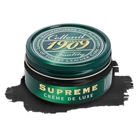 Collonil 1909 Black Supreme Crème de Luxe 100 ml Lederpflegepolitur - Image 4