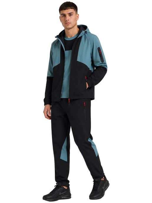 Kruze | Herren Gewebtes 3-Teiliges Set - Jacke/T-Shirt/Hose - Image 3
