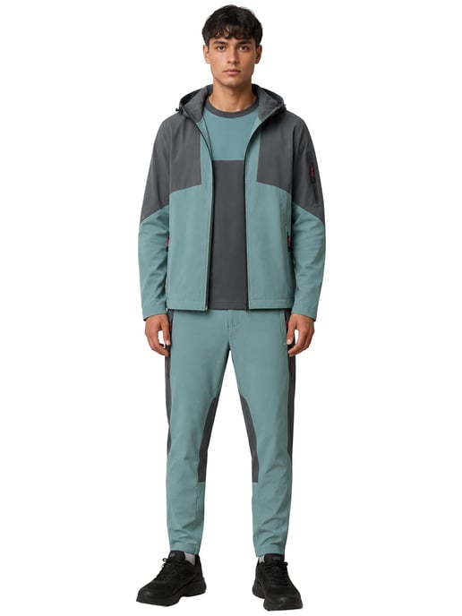 Kruze | Herren Woven 3-teiliger Satz - Jacke/T-Shirt/Hosen - Image 1