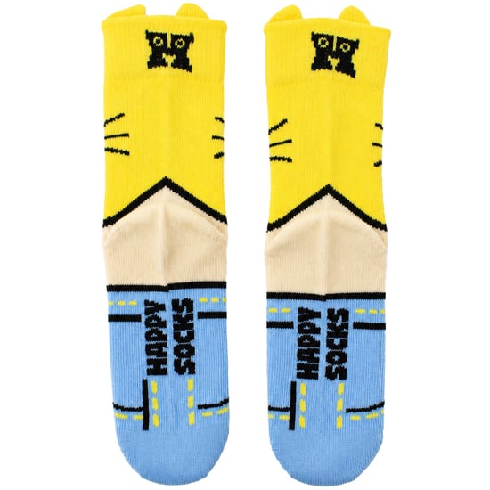 Happy Socks 1-Pack Gelbe Katze Logo - Image 2