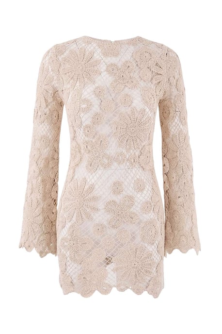 Kurzes, flaches A-Linien-Strandkleid für Damen - Image 4