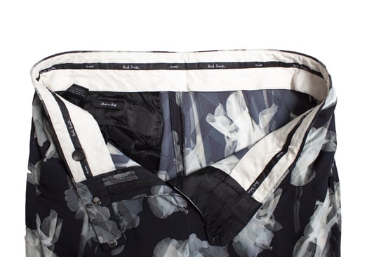 Paul Smith Hose mit verwaschenem Blumenmuster - Image 5