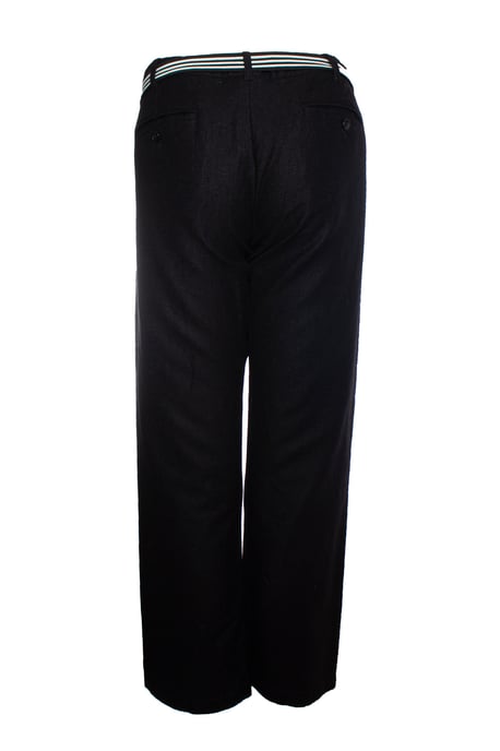 Ann Demeulemeester Hose mit gestreiftem Gürtel - Image 2
