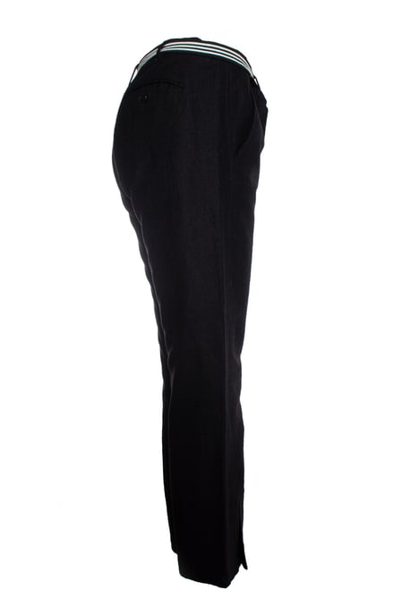 Ann Demeulemeester Hose mit gestreiftem Gürtel - Image 4
