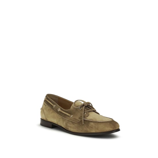 Bally Beigefarbene Büffelleder Slipper - Image 2