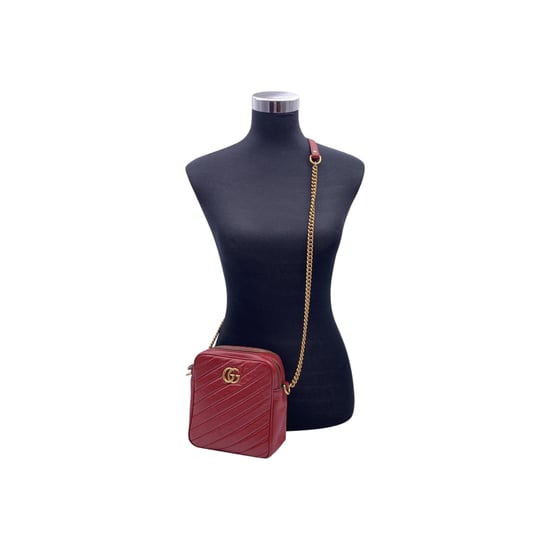 Gucci Leder-Umhängetasche GG Marmont - Image 2