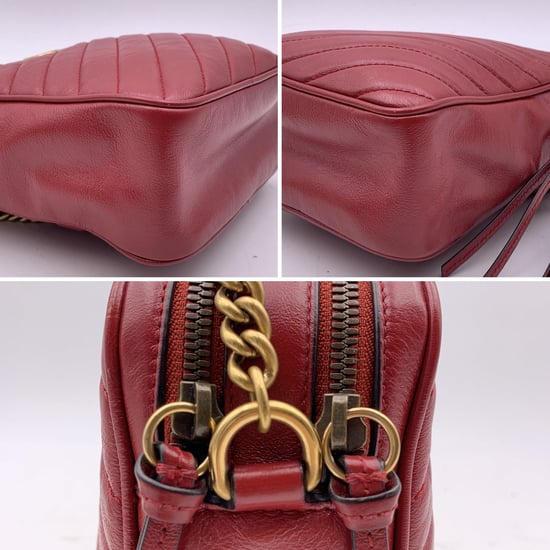 Gucci Leder-Umhängetasche GG Marmont - Image 6