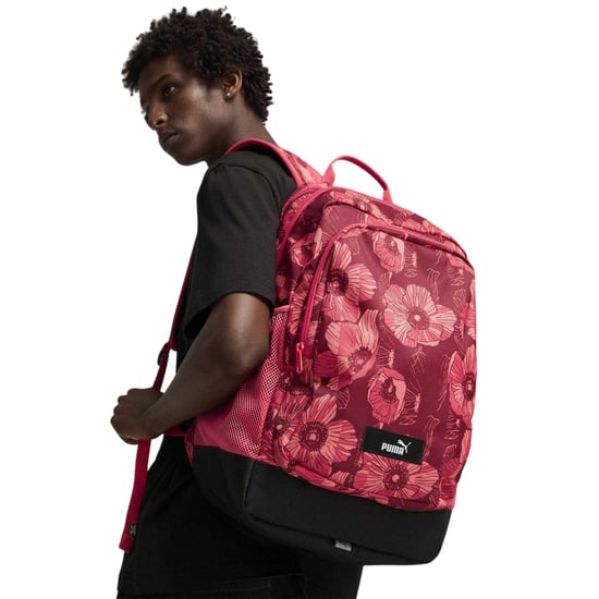 Puma - "Academy" Rucksack, Floral (Rot) - Image 5