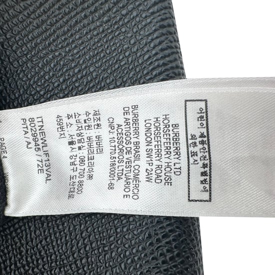 Burberry Rocco Rucksack aus schwarzem genarbtem Leder - Image 5