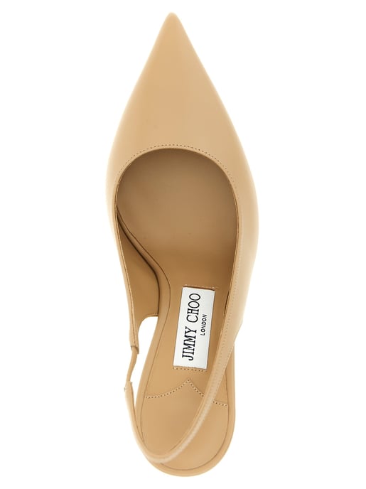 Jimmy Choo Beige Leder High Heel Pumps - Image 4