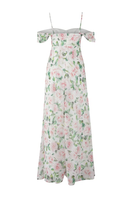 Geblümt Maxi-Kurzkleid für Damen, ideal für Abschlussfeiern, Ball und Abiball - Image 5