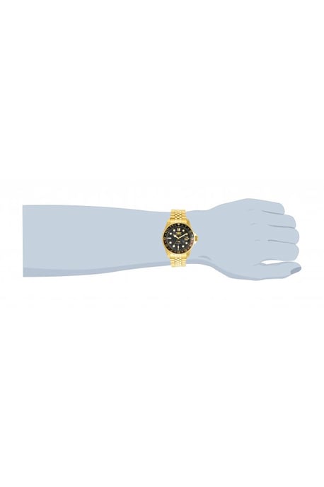Invicta Pro Diver 30622 Herren Uhr - Quartz Bewegung - Edelstahl mit Schwarzem Zifferblatt - 43 mm - Image 2