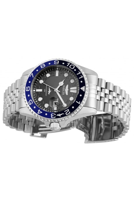 Invicta Pro Diver 30620 Herren Uhr - Quartz Bewegung - Edelstahl mit Schwarzem Zifferblatt - 43 mm - Image 2