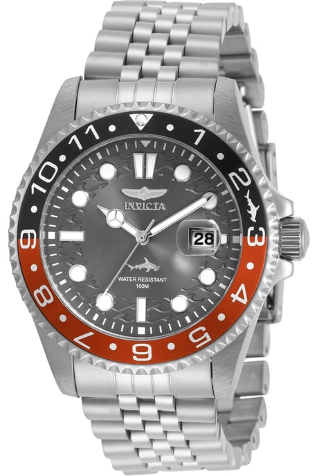 Invicta Pro Diver 30621 Herren Uhr - Quartz Bewegung - Edelstahl mit grauem Zifferblatt - 43 mm - Image 1