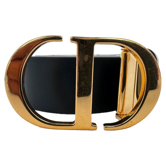 Christian Dior 30 Montaigne aus schwarzem Kalbsleder - Image 1
