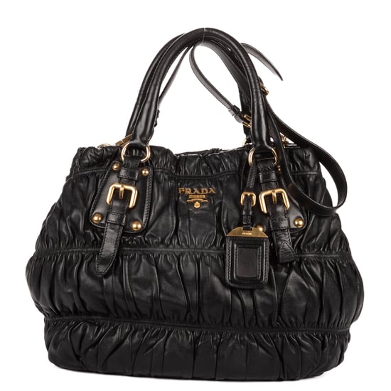 Medium Gaufre Tote Medium Schultertasche - Image 1