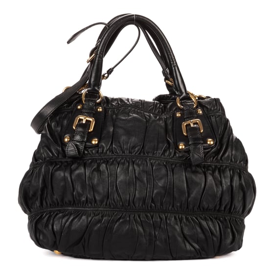 Medium Gaufre Tote Medium Schultertasche - Image 5