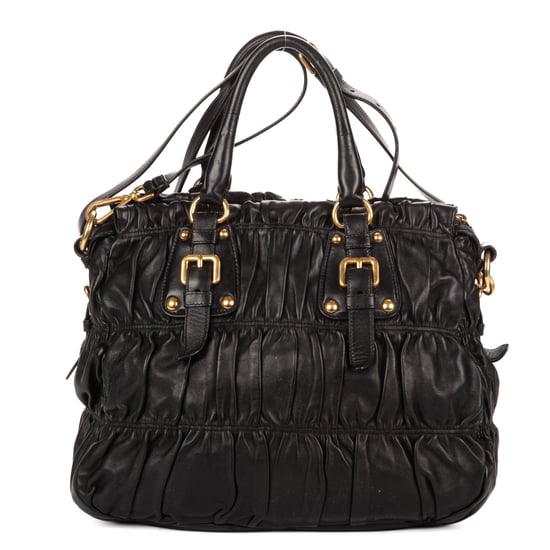 Medium Gaufre Tote Medium Schultertasche - Image 5