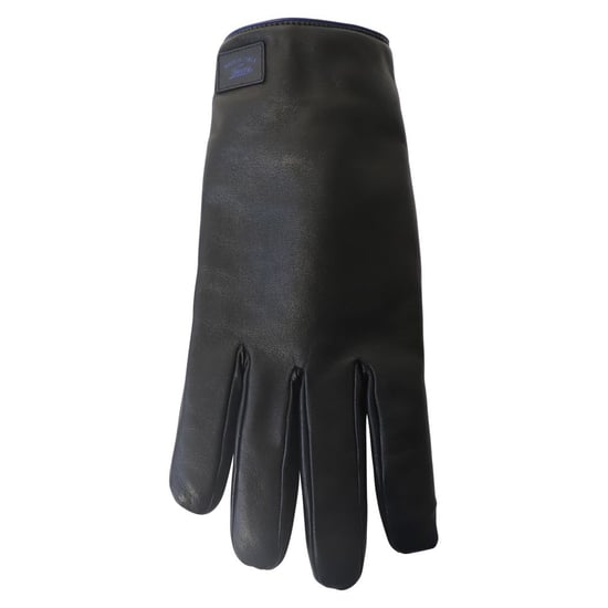 Gucci-Handschuhe mit gestricktem Kaschmirfutter aus schwarzem Leder - Image 2