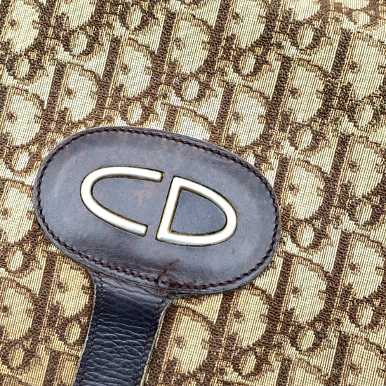 Dior Vintage Stoff-Clutch Trotter - Image 5