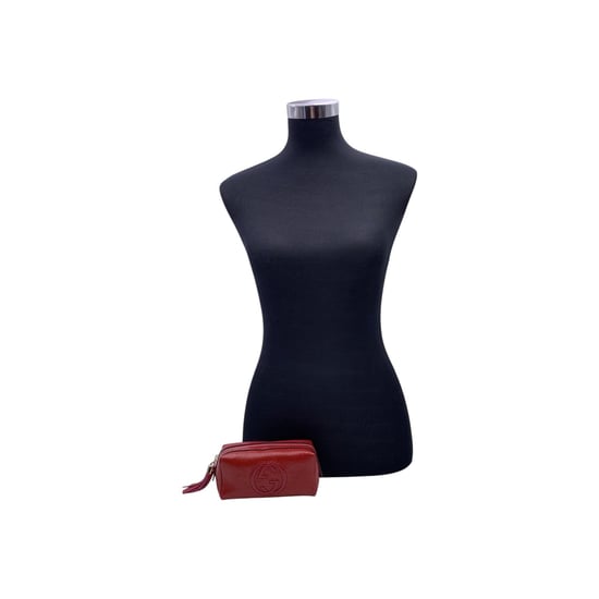 Gucci Leder-Clutch-Tasche Soho - Image 2