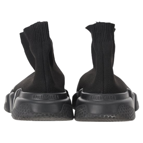 Balenciaga Speed ​​Trainer Schuhe aus schwarzem Polyester - Image 3