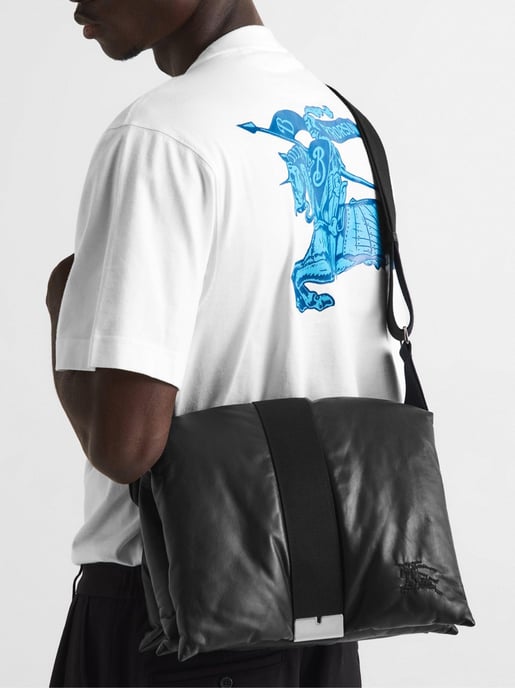 Gepolsterte Umhängetasche mit Logokissen - Image 6