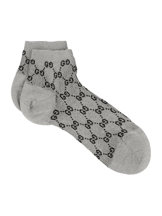 GG-Monogramm-Lamé-Socken - Image 1