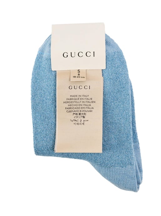 GG Monogramm Kaschmir-Knöchelsocken - Image 2