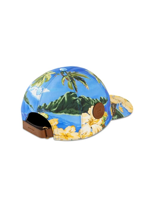 Baseballkappe mit Hawaii-Print-Logoaufnäher - Image 2