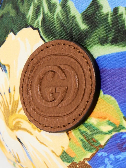 Baseballkappe mit Hawaii-Print-Logoaufnäher - Image 3