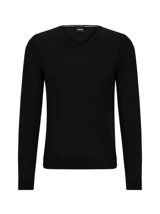 Melba V-Ausschnitt Pullover aus Schurwolle - Image 1