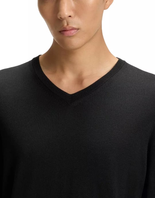 Melba V-Ausschnitt Pullover aus Schurwolle - Image 5